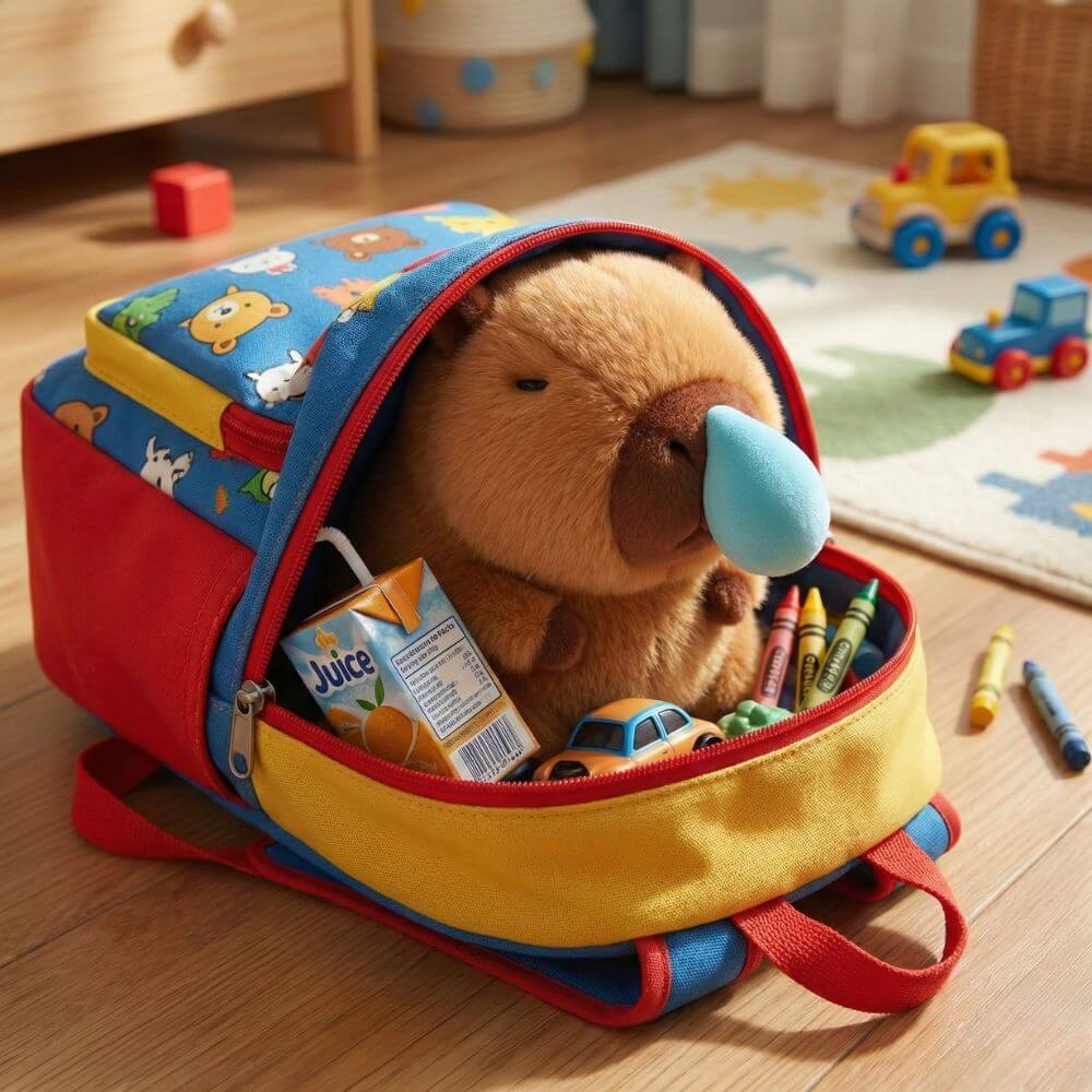 Peluche Capybara Goutte au Nez