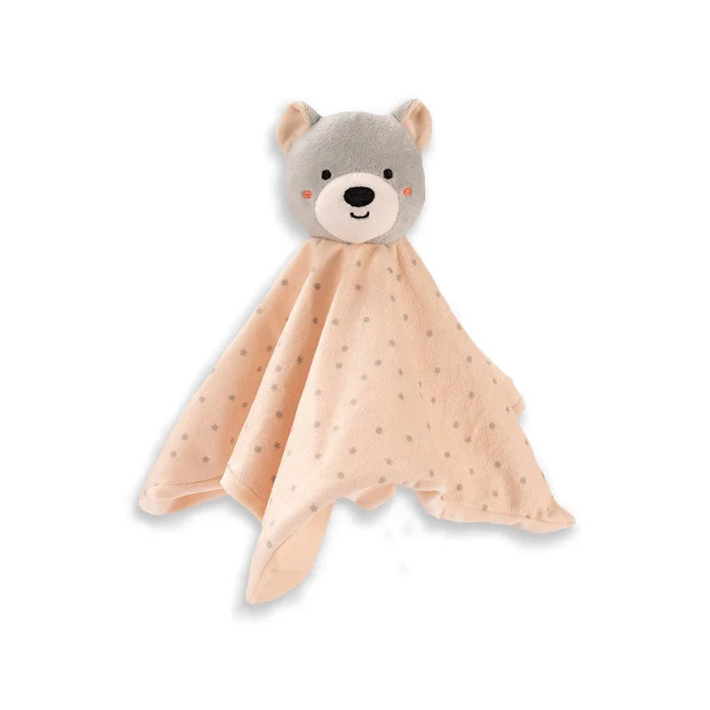 Doudou plat bébé tout doux - animal au choix