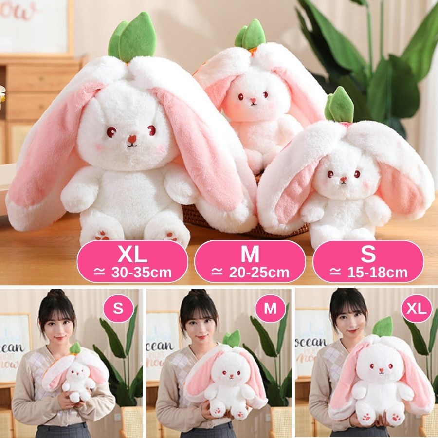 Peluche Lapin - Bunny Carotte