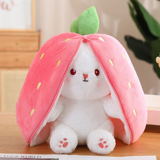 Peluche Lapin - Bunny Fraise