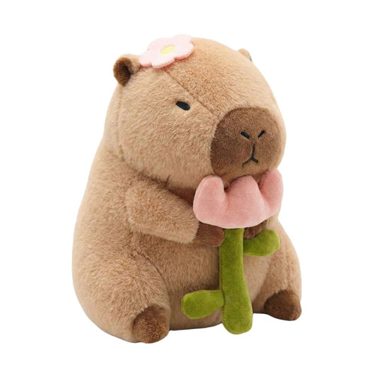 Peluche Capybara Fleur
