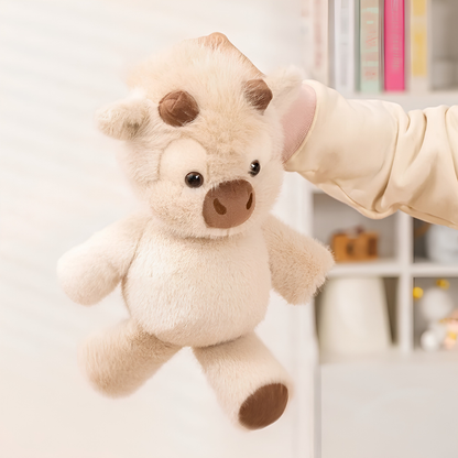Peluche Vache Highland qui court