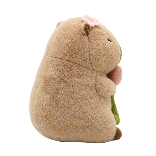 Peluche Capybara Fleur