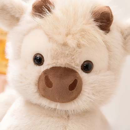 Peluche Vache Highland qui court