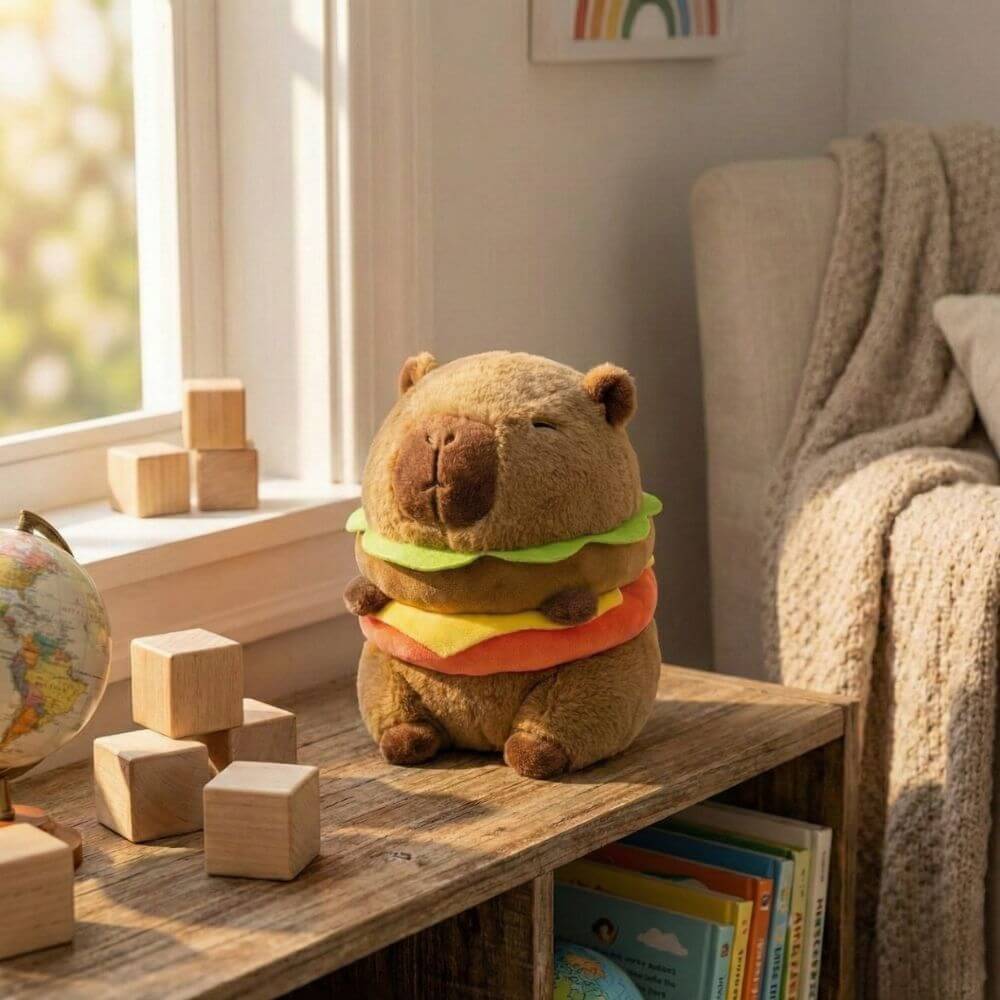 Peluche Capybara Burger