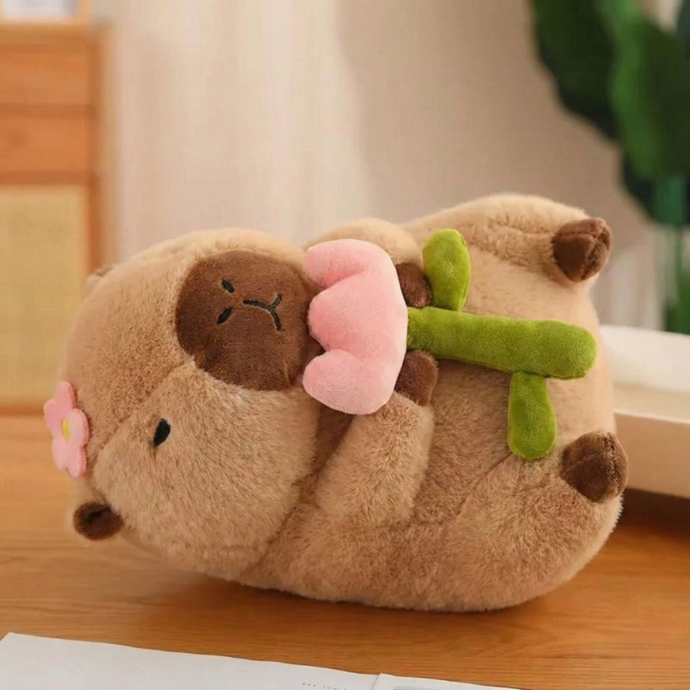 Peluche Capybara Fleur