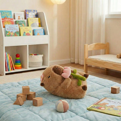 Peluche Capybara Fleur