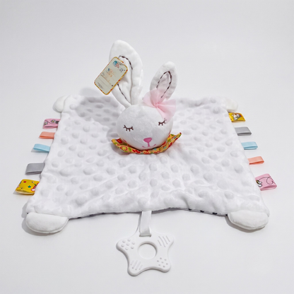 Doudou Lapin Personnalisé avec Prénom Brodé