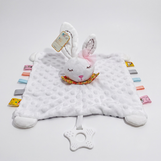 Doudou Lapin Personnalisé avec Prénom Brodé