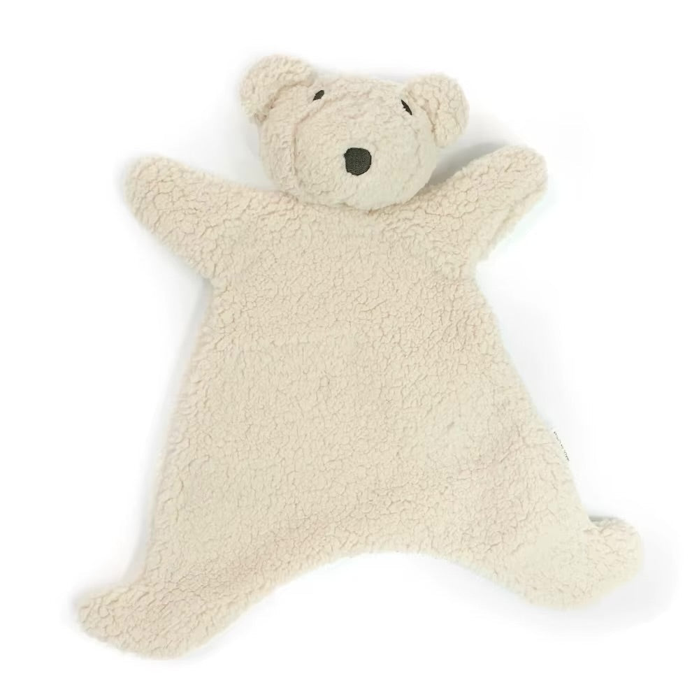 Doudou plat ours - Nougat