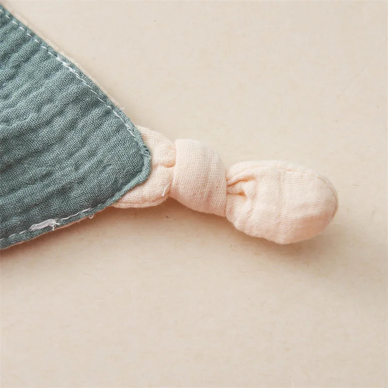 Doudou plat bébé en peluche - animal au choix
