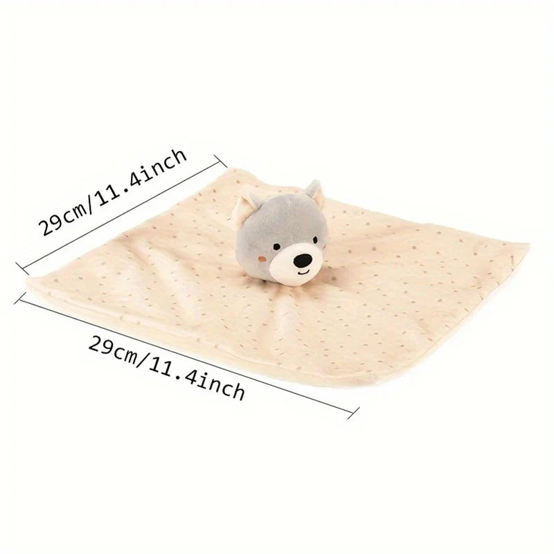 Doudou plat bébé tout doux - animal au choix