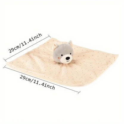 Doudou plat bébé tout doux - animal au choix