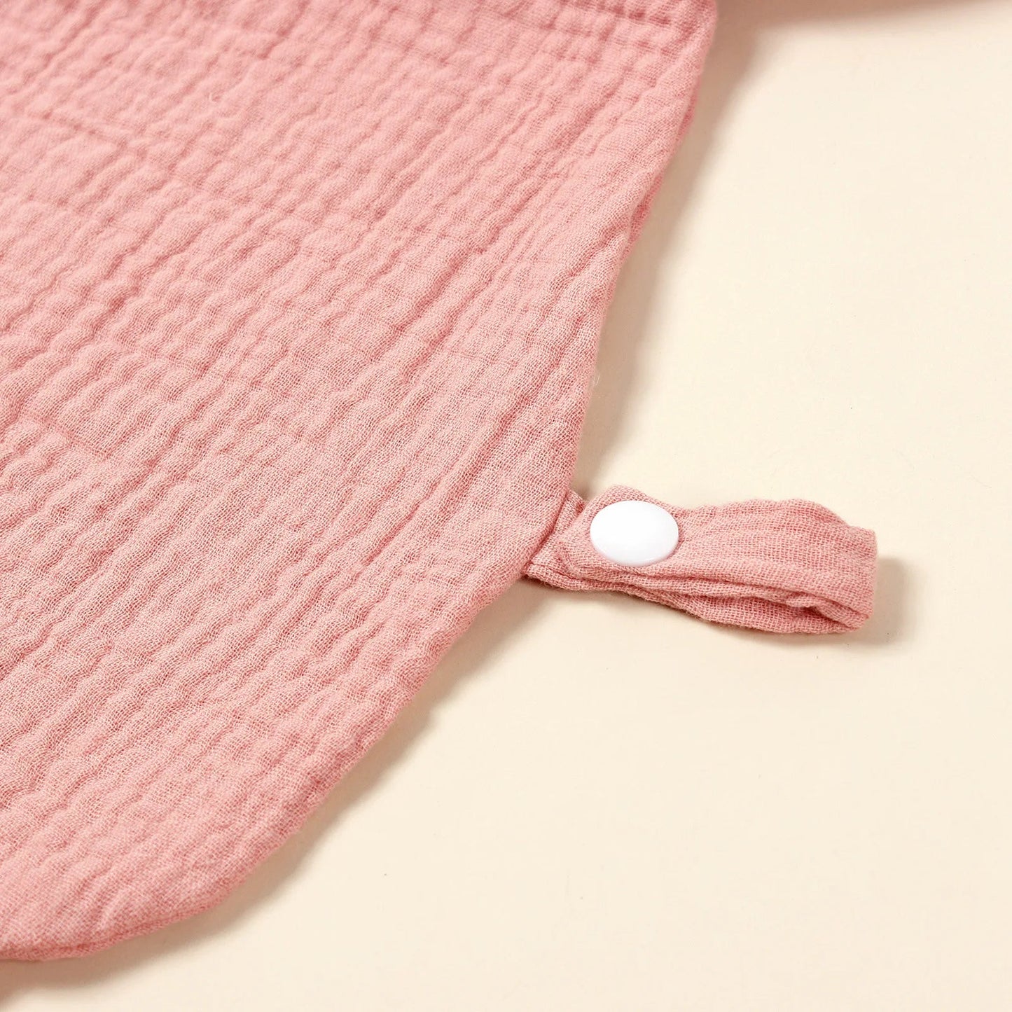 Doudou plat souris en coton - Pistache