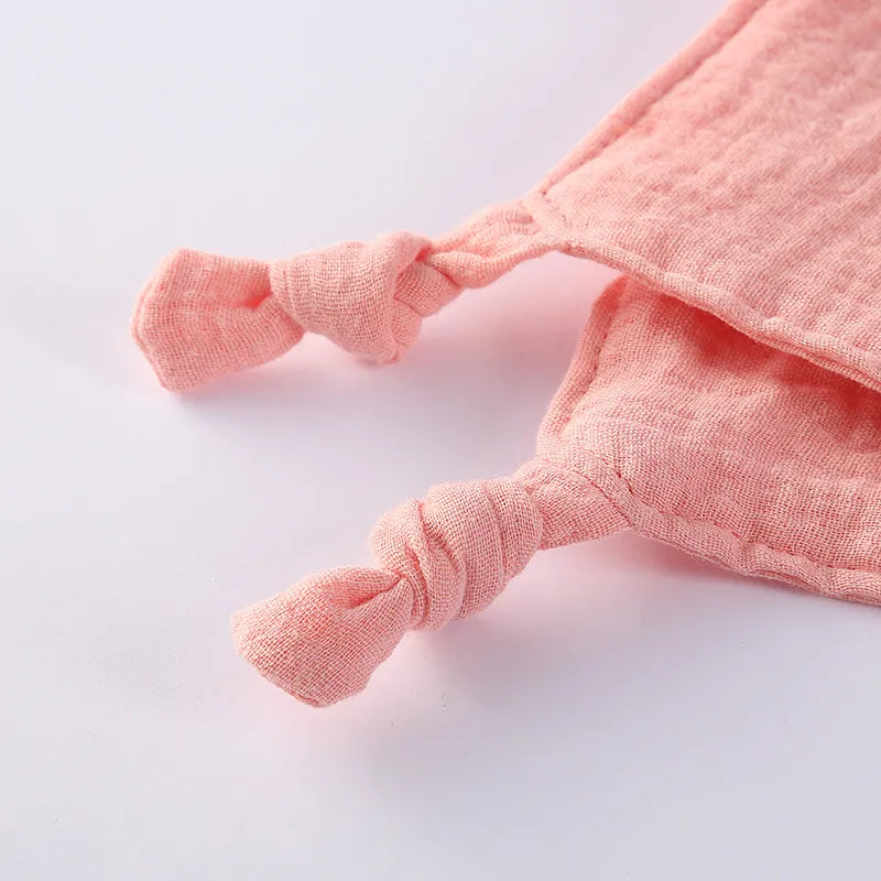 Doudou plat lapin en coton - Chamallow