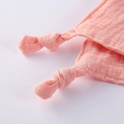 Doudou plat lapin en coton - Chamallow