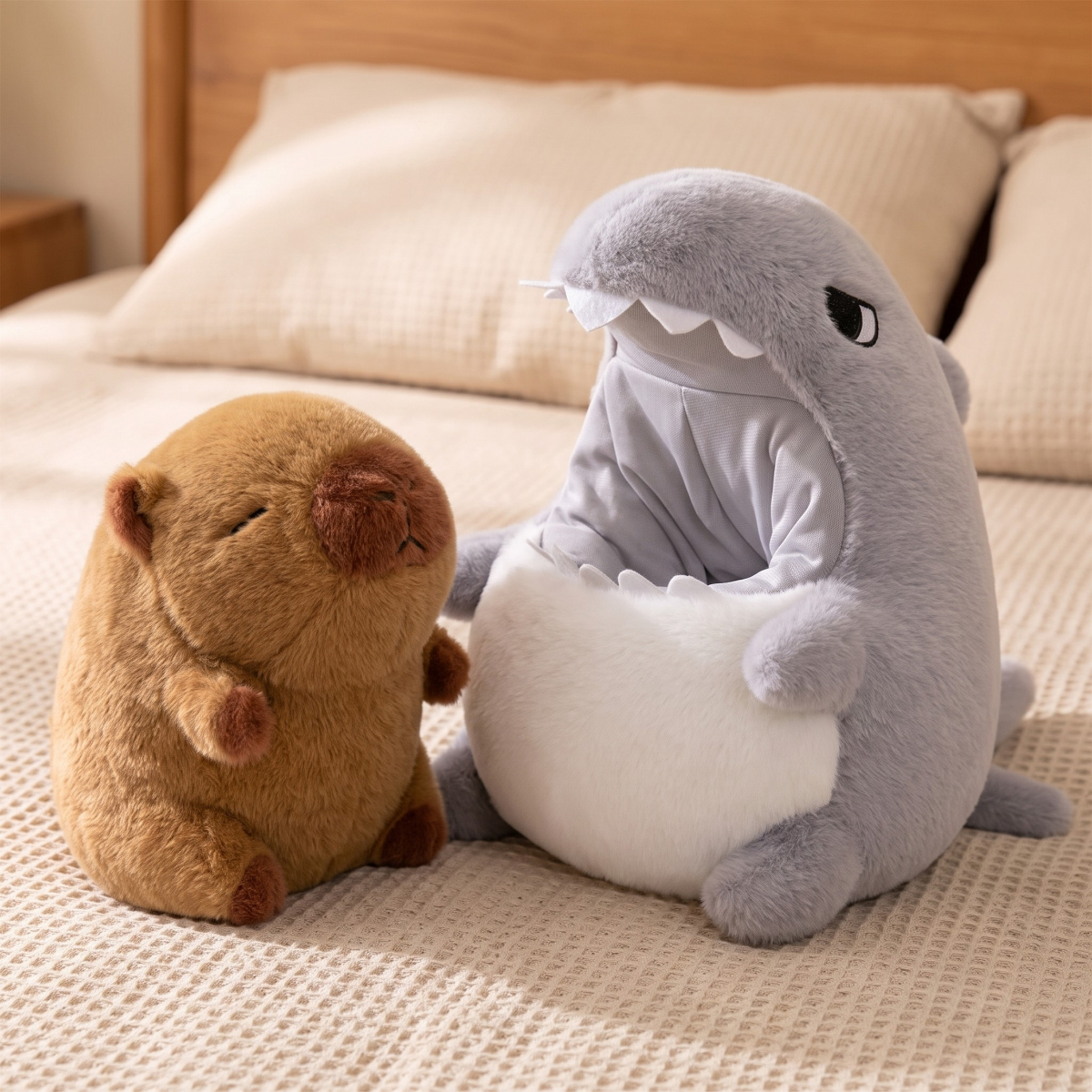 Peluche Capybara Requin
